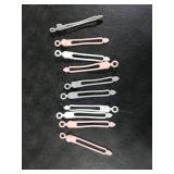 25 Pcs Silicone Cable Ties, Reusable Cable Straps Wire Organizer, Cable Management Cord Organizer for Fastening Earphone Phone Charger Home Office Desk Kitchen Appliances Cable Cords Wires