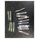 25 Pcs Silicone Cable Ties, Reusable Cable Straps Wire Organizer, Cable Management Cord Organizer for Fastening Earphone Phone Charger Home Office Desk Kitchen Appliances Cable Cords Wires