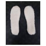 MaxW Winter Merino Wool Insoles for Women Soft Warm Shoe Inserts Fleece Shoe Pads Replacement for Slippers Boots F9