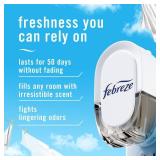 Febreze Plug In Air Freshener, Odor-Fighting Scented Oil Refill, Premium Spring Mix, 3 Refill
