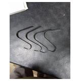 Christmas Stocking Holders for Mantle Set 4, Non-Slip & Scratch-Free Stocking Holder for Fireplace Christmas Decorations, Upgrade Lightweight Mantle Stockings Hangers Hooks for Xmas Decor