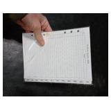 newestor 2026 Monthly Planner Refills for A5 6-Ring Binder, Two Pages Per Month, Jan 2026 to Dec 2026, A5 Size, 6-Hole Punched