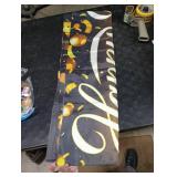 KatchOn, XtraLarge Gold Happy New Year Yard Banner 120x20 Inch, Happy New Year Yard Banner Sign for Happy New Years Decorations | New Years Eve Party Supplies | NYE Decorations