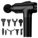 OLsky Massage Gun Deep Tissue, Handheld Electric Muscle Massager, High Intensity Percussion Massage Device for Pain Relief with 9 Attachments,Pallet of Product