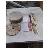 Superbaking Banneton Bread Proofing Basket Set with Silicone Dough Sling, 9 Splinter-Free Proofing Basket, Non-Stick Dutch Oven Liner, Sourdough Starter Kit, Sourdough Bread Baking Supplies & Tools