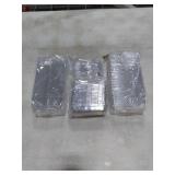 TOFLEN BULK 5 oz Dessert Cups with Lids and Spoons, Mini Clear Plastic Parfait Cups, Rectangle Party Serving Bowls for Parfait, Appetizers, Mousse, Pudding