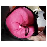 INFANZIA Kids Chin Supporting Travel Neck Pillow, Helps Support Head and Neck, Comfortably Designed for Head, Neck, and Chin Support - Gifts for Toddler/Child/Kids, Pink