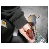 livho Trendy Polarized Aviator Sunglasses Women Men, Retro Sun Glasses for Women Men 2025, Oversized UV Protection Shades