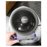 shinic Desk Fan and Heater Combo, Portable Cooling Air Circulator Fan, Tip-Over & Overheat Protection, Turbo Fan Space Heater Combo for Indoor Use Office, Bedroom, Living Room, ETL Listed
