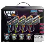 Squad Hero Rechargeable Laser Tag for Kids, Teens & Adults - Boys Gifts - Blasters & Vest Sensors - Fun Ideas Age 8+ Year Old Toys - 4 Set - Lazer Teen Boy Game Boys & Girls Outdoor Teenage Activities