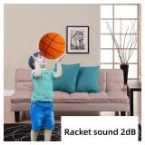Shocenker Silent Basketball Dribbling Indoor,Foam Basketball Silent Easy Grip Quiet Ball Size 7/5/3 Practice Feel Foam Indoor Training Lightweight (Size 3)