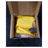 Amazon Basics Interior Door Hinge, Square, 3.5 x 3.5 Inch, Matte Black - Pack of 12