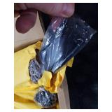 Amazon Basics Interior Door Hinge, Square, 3.5 x 3.5 Inch, Matte Black - Pack of 12