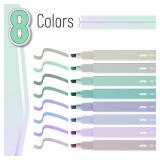 Mr. Pen- Aesthetic Highlighters, 8 pcs, Chisel Tip, Pastel Colors, Cute Highlighters Assorted Colors, Back to School Supplies