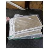 MARKARBARKA Cat Scratching Board 3 Pack Reversible Cardboard Scratcher for Indoor Cats, Wide Boxed Scratch Pads with Bell Ball, Durable Corrugated scratchers as Furniture Protector