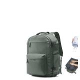 VGCUB Vacuum Backpack Travel with Electric Pump Vacpack System Storage Compression Laptop Work Business Waterproof College Weekender Bags Casual Daypack Backpacks for Women Men Green