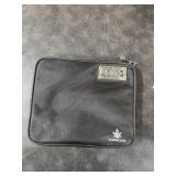 KOSMCCO Anti-Theft Locking Beach Bag, 9x7.5-inch Portable Beach Safe for Securing Your Valuables and Phone Black