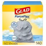 Glad ForceFlex Trash Bags 13gal