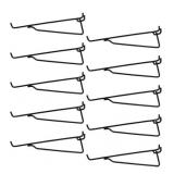 10pcs Pegboard Shelf Brackets 8in