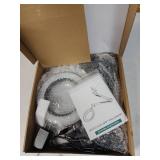 Coyeth 10X Magnifying Glass with Light and Clamp, Real Glass Stand Lighted Magnifier, 5 Color Modes Stepless Dimmable LED Desk Lamp Hands Free for Crafts Hobby Reading Painting Sewing Close Work