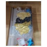 TONIFUL 4 Set Black Gold Balloon Centerpieces for Table,Balloon Stand Kit for Black Gold Party Decor 40th 50th 60th 70th Birthday Decorations Anniversary Graduation Decorations 2026 New Year Eve