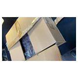 Christmas Tree Collar, Large Round Tree Collar Hyacinth Handwoven 27in, Christmas Tree Ring Rattan Wicker Rustic Cord Cut Out Metal Frame Decoration to Cover Artificial Tree (Washed Brown)