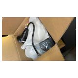 BRIGHTESS Bathroom Light Fixtures,Black Vanity Light, Decor Barn Light,E26 Farmhouse Wall Lamps Sconces Kitchen Bedroom Hardwired (2 Packs)