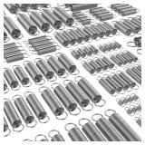 100 Pcs Extension Spring, Beesini Extension Spring Assortment Kit 25 Different Sizes, Stainless Steel Springs, Small Spring Assortment for Home Repairs, 25 Individual Bags