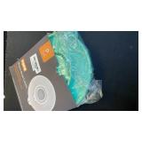 Silicone Mixers Bowl Cover Compatible with KitchenAid 4.5-5 Quart Tilt-Head Stand Mixers Bowl,with Collapsible Small Bowl(Green)