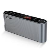 Antimi Bluetooth/FM Radio/MP3 Player Portable Wireless Speaker (Black)