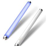 LiBa Bug Zapper Replacement Bulb Light Tube 10W for 20W Electronic Bug Zapper, T8 UV Lamp Bulbs for Indoor Outdoor Mosquito Zapper Lamp (2 Pack), Fit LiBa Bug Zapper Indoor