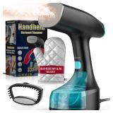 Steamer for Clothes, 1900W Strong Penetrating Steam Portable Handheld Garment Steamer Clothes Steamer with 3 Steam Settings, Fabric Brush, 300ml Big Capacity, Travel Steamers Iron Safe Removes Wrinkle