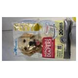 Paw Inspired 20ct Disposable Dog Diapers | Female Dog Diapers Ultra Protection | Diapers for Dogs in Heat, Excitable Urination, or Incontinence (X-Large)