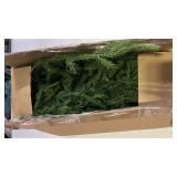 2 Pcs 9 Ft Norfolk Pine Garland, Artificial Dense Christmas Garland Ornaments, Real Touch Greenery Garland for Fireplace, Stairs, Table, Mantle, Wall, Indoor, Outdoor Christmas Decorations