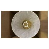 Uno Lamp Shade,Drum Pleated Lamp Shades 5\" Top x 9\" Bottom x 7\" Slant Height,Barrel Small Replacement Lampshade (Uno Fitter), Fabric Lampshades Table lamp Shades Bottle Lamp Shade,1 Pack(Brown Flor