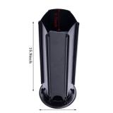 FlagShip Pod Holder for Nespresso Capsule Holder Vertuoline Stand for 50+ Nespresso Vertuo Pod Storage Carousel Small Coffee Pod Organizer, Black Metal