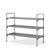 Kitsure Shoe Rack for Closet, Sturdy and Long-Lasting Shoe Shelf, Shoe Rack for Entryway, Personalized DIY Shoe Organizer, Shoe Rack Organizer for Space-Saving, 27.6\" x 11.8\" x 22.6\", Grey
