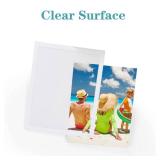 CRUGLA 12 Packs 8.5x11 Magnetic Picture Frames for Refrigerator Locker, 8.5 by 11 Photo Certificate Document Frame Bulk, Peel and Stick Kids Artwork Holders for Fridge Dishwasher Whiteboard