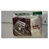 Christmas Stockings Personalized Custom Initials 18 Inches Knitted Christmas Stockings with Letter Fireplace Hanging Monogram Xmas Stockings for Kids,Family Holiday Party Decorationï¼Red and White