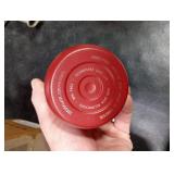 Ideus 20 oz Tumbler, Travel Coffee Mug with Splash Proof Sliding Lid, Double Wall Stainless Steel Vacuum Insulated Coffee Mug for Home and Office, Keep Beverages Hot or Cold, Blood Red