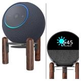 H Huaberich Desktop Holder Mount Stand Compatible for Echo Dot Max, Echo Spot (2024 Release) and Echo Pop and Other Suitable Speakers