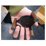 H Huaberich Desktop Holder Mount Stand Compatible for Echo Dot Max, Echo Spot (2024 Release) and Echo Pop and Other Suitable Speakers