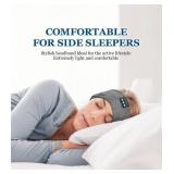 Enjoying Sleep Headphones, Wireless Sleep Earbuds, Headphone for Sleeping Bluetooth Headband Headphones Headsets with Thin Speakers, Sleeping Headphones for Workout, Yoga, Travel, Gift for Women Men