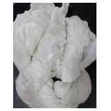 4pk White Cheesecloth Table Runners
