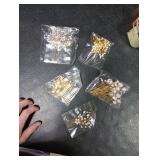 inSowni Gold Wedding Bridal Hair Side Combs+U Shaped Hair Pins Clips Barrettes Leaf Flower Rhinestone Pearl Hair Pieces Updo Accessories Jewelry Headpieces for Women Girls Brides Bridesmaids