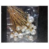 inSowni Gold Wedding Bridal Hair Side Combs+U Shaped Hair Pins Clips Barrettes Leaf Flower Rhinestone Pearl Hair Pieces Updo Accessories Jewelry Headpieces for Women Girls Brides Bridesmaids