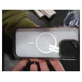 Rosarnnah Magnetic for iPhone 16 Pro Max Magsafe Case Cute - Durable Shockproof 6.6 ft Drop Impact Phone Case - Black Funny Sunflower Design for iPhone 16 Pro Max 6.9