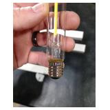 RUB0B0SHOP (4 Pack) T6.5 4W LED Tube Light Bulbs for Exit Sign Light, Refrigerator, Freezer Light Bulb 120V 4W E17 Base