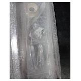 Yieach 4 Pack 15 Acrylic Shelves for Wall,Bathroom,Bedroom - with Adhesive - No Drilling Clear Floating Shelves for Funko Pop,Lego,Action Figures,Nail Polish,Perfume Shelf and Wall Storage & Display