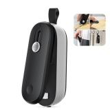 ODSD 2 in 1 Mini Bag Sealer - Heat Seal & Cutter with Lanyard, Portable Handheld Chip Bag Sealer for Snacks, Candies & Food Storage